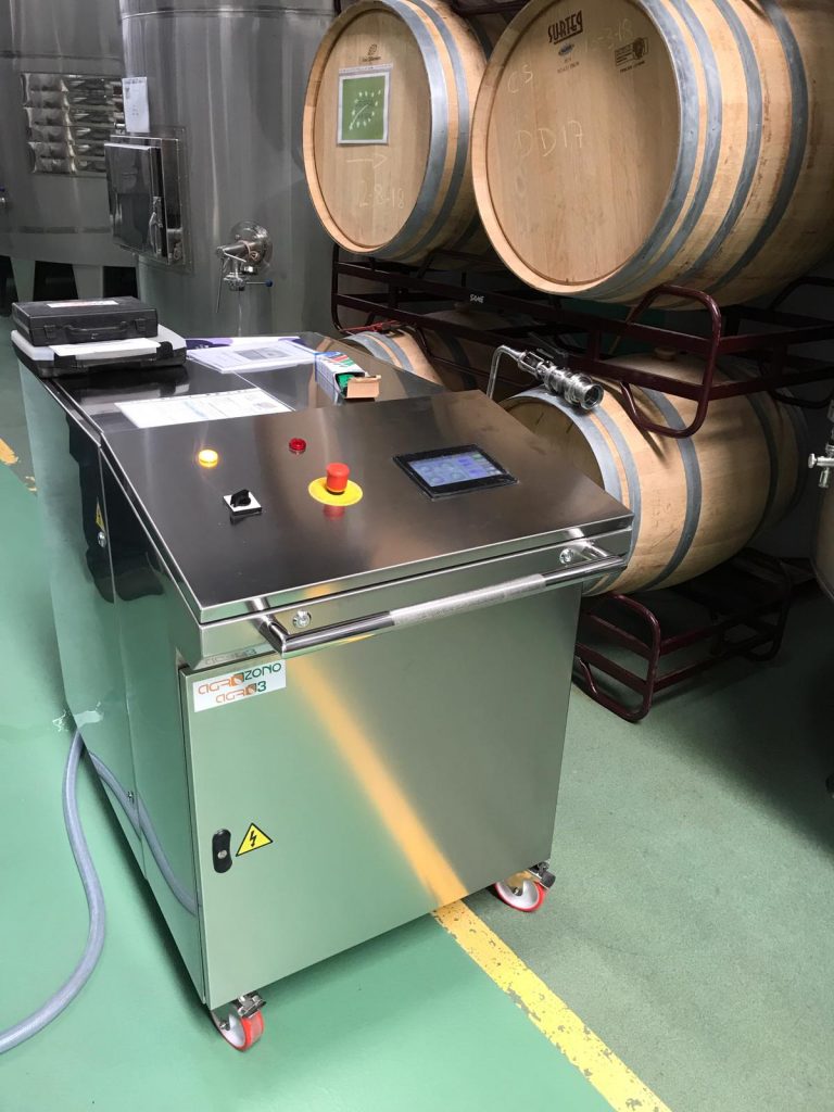barrel cleaning and disinfection Agrozono